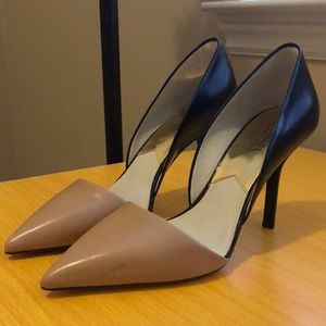 Black and Tan micheal kors shoes